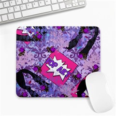 Purlpe Retro Pop Large Mousepads by snowwhitegirl