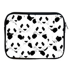 Panda Pattern Apple Ipad 2/3/4 Zipper Cases by Valentinaart