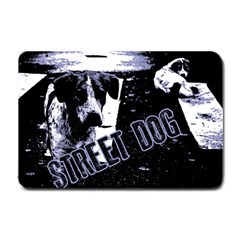 Street Dogs Small Doormat  by Valentinaart