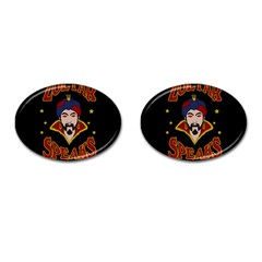 Zoltar Speaks Cufflinks (oval) by Valentinaart