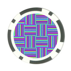 Geometric Textile Texture Surface Poker Chip Card Guard by Nexatart