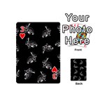 Rabbit pattern Playing Cards 54 (Mini)  Front - Heart3