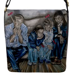 The Nobodies Flap Messenger Bag (s) by redmaidenart