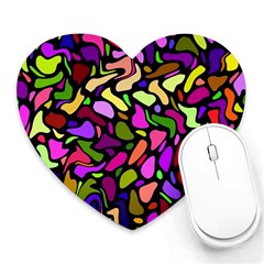 P 853 Heart Mousepads by ArtworkByPatrick