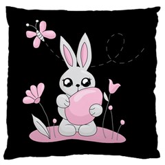 Easter Bunny  Standard Flano Cushion Case (two Sides) by Valentinaart