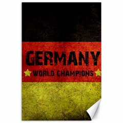 Football World Cup Canvas 24  X 36  by Valentinaart