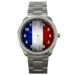 Football World Cup Sport Metal Watch Front