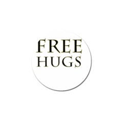 Freehugs Golf Ball Marker by cypryanus