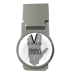 Vulcan Thing Money Clips (round)  by Howtobead