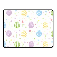 Easter Pattern Fleece Blanket (small) by Valentinaart