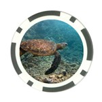 SEA TURTLE 3 Poker Chip Card Guard Back