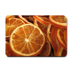 Oranges 5 Small Doormat  by trendistuff