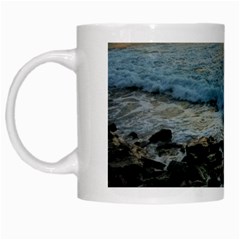 Aquadillia Puerto Rico  White Mugs by StarvingArtisan