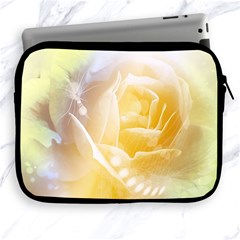 Beautiful Yellow Rose Apple Ipad 2/3/4 Zipper Cases by FantasyWorld7