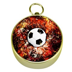 Football  Gold Compasses by Valentinaart