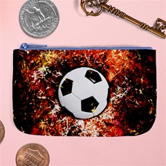 Football  Large Coin Purse by Valentinaart