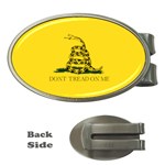 Gadsden Flag Don t tread on me Money Clips (Oval)  Front