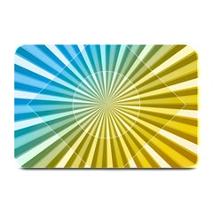 Abstract Art Art Radiation Plate Mats by Sapixe