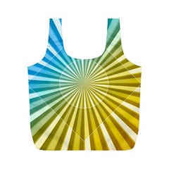 Abstract Art Art Radiation Full Print Recycle Bags (m)  by Sapixe