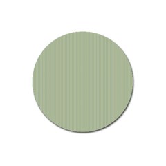 Background Pattern Green Magnet 3  (round) by Sapixe