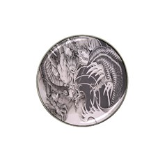 Chinese Dragon Tattoo Hat Clip Ball Marker (4 Pack) by Sapixe