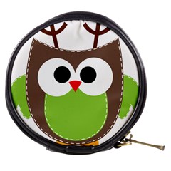 Clip Art Animals Owl Mini Makeup Bags by Sapixe