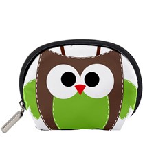 Clip Art Animals Owl Accessory Pouches (small)  by Sapixe