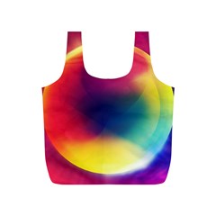 Colorful Glowing Full Print Recycle Bags (s)  by Sapixe