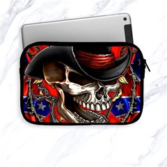 Confederate Flag Usa America United States Csa Civil War Rebel Dixie Military Poster Skull Apple Ipad Mini Zipper Cases by Sapixe