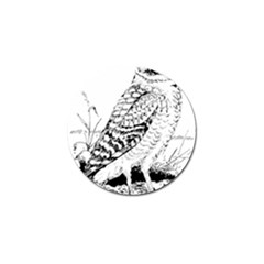 Animal Bird Forest Nature Owl Golf Ball Marker by Nexatart
