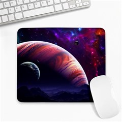 Space Art Nebula Large Mousepads by Sapixe