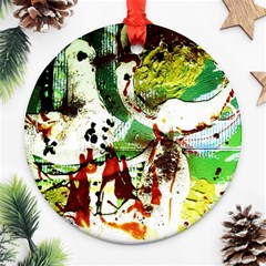 Doves Matchmaking 12 Ornament (round) by bestdesignintheworld