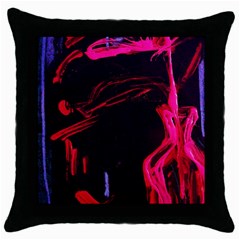 Calligraphy 4 Throw Pillow Case (black) by bestdesignintheworld