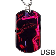 Calligraphy 4 Dog Tag Usb Flash (two Sides) by bestdesignintheworld