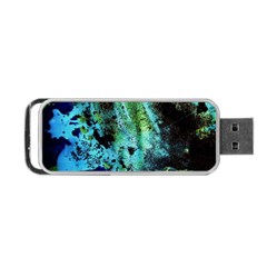 Blue Options 6 Portable Usb Flash (one Side) by bestdesignintheworld