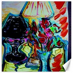 Still Life With Two Lamps Canvas 12  X 12   by bestdesignintheworld