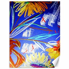 Ceramic Jur And Sunlowers Canvas 36  X 48   by bestdesignintheworld