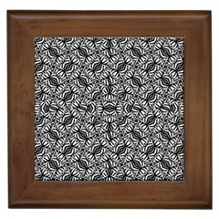 Modern Tribal Bold Pattern Framed Tiles by dflcprints