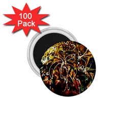 Dscf3438 - Golden Flowers In Ceramics 1 75  Magnets (100 Pack)  by bestdesignintheworld