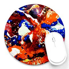 Smashed Butterfly 1 Round Mousepads by bestdesignintheworld