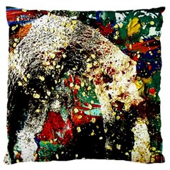 Wet Kiss 2 Large Flano Cushion Case (one Side) by bestdesignintheworld