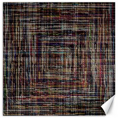 Unique Pattern Canvas 12  X 12   by Sapixe