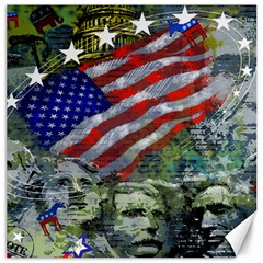 Usa United States Of America Images Independence Day Canvas 16  X 16   by Sapixe