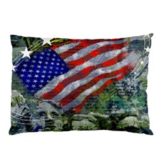 Usa United States Of America Images Independence Day Pillow Case (two Sides) by Sapixe