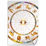 Zodiac  Institute Of Vedic Astrology Canvas 12  x 18   11.88 x17.36  Canvas - 1