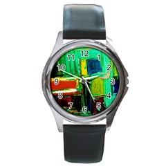 Marakesh 5 Round Metal Watch by bestdesignintheworld