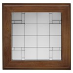 Abstract Architecture Contemporary Framed Tiles Front