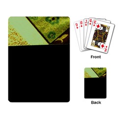 Colors And Fabrics 24 Playing Card by bestdesignintheworld