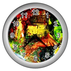 St Barbara Resort Wall Clocks (silver)  by bestdesignintheworld