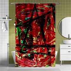 Sacred Marks Shower Curtain 48  X 72  (small)  by bestdesignintheworld